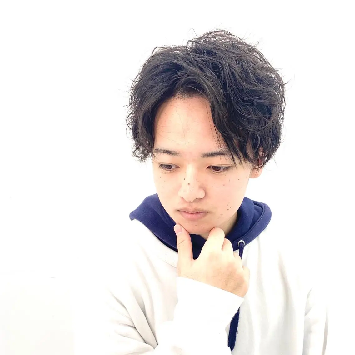 ショート メンズ カット パーマ 柏メンズカットパーマ NO.1タイチのヘアスタイル