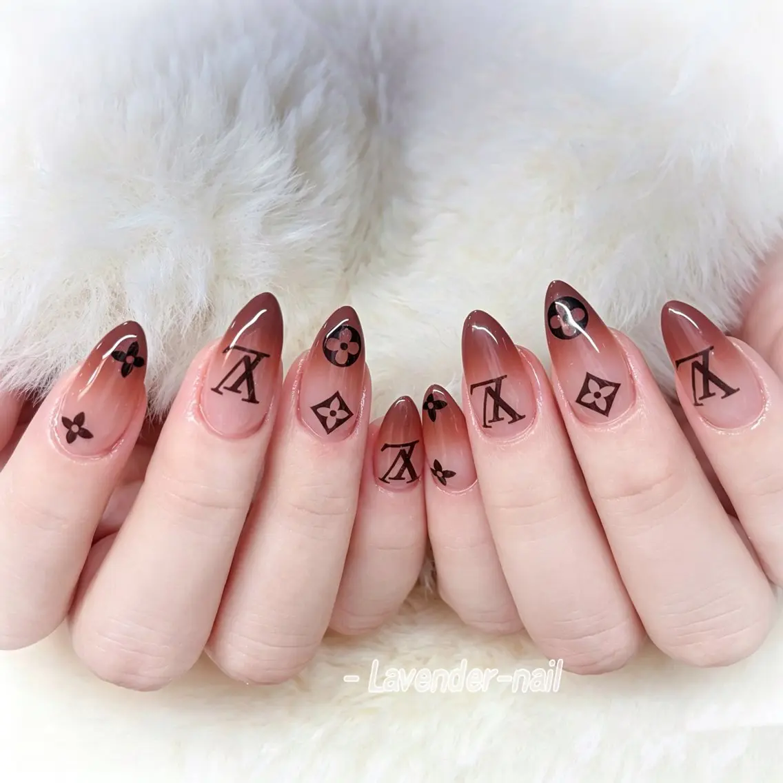 ネイル ハンドネイル Lavender nail·中島公園のネイルデザイン