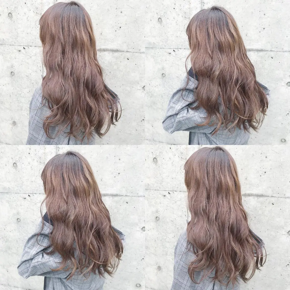 ロング カラー ヘアアレンジ ヘアカラー トリートメント TAKUMAブリーチ /切りっぱなし🪽のヘアスタイル