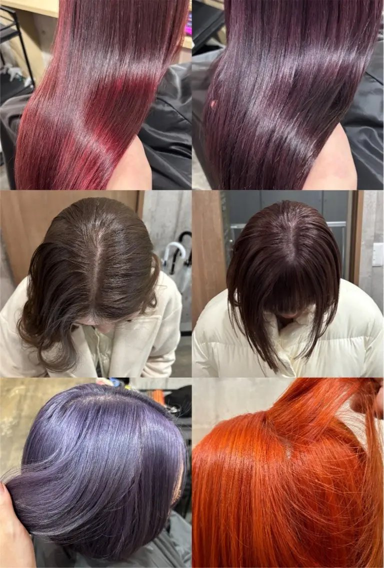 ロング カラー カット ヘアカラー Sunny side 大名 RIOのヘアスタイル