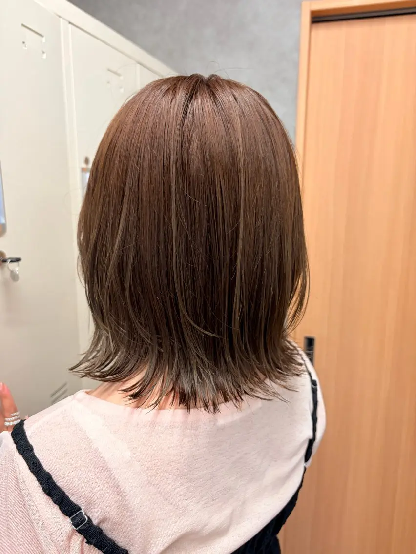 ショート カラー カット ヘアカラー トリートメント つちだ ゆうひのヘアスタイル