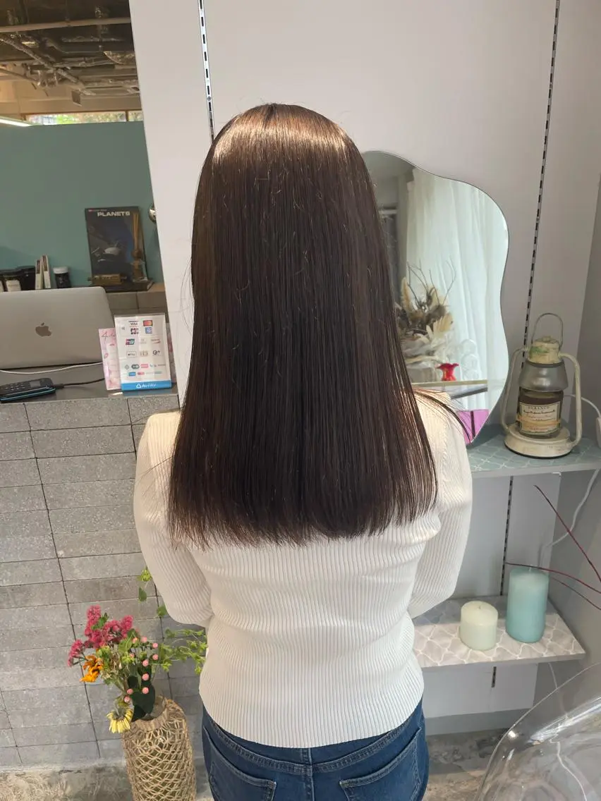 カット+髪質改善KUSHEトリートメントの写真