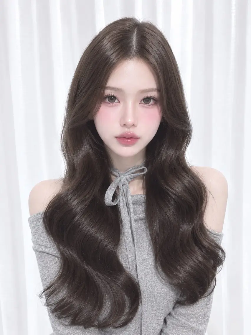 ロング カラー カット ヘアカラー トリートメント 渋谷韓国レイヤー /SAYAKA🩶ᩚのヘアスタイル