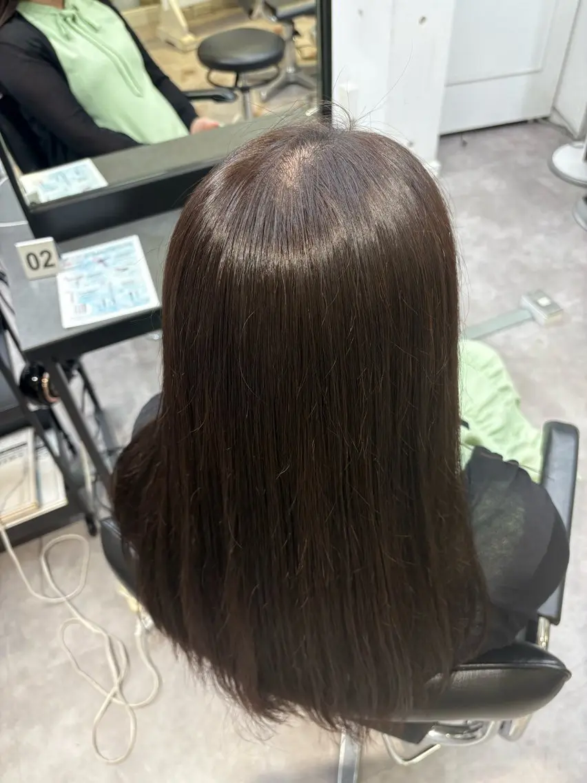 カラー ブラウンカラー ヘアカラー 透明感カラー/ 艶カラーsakitoのヘアスタイル