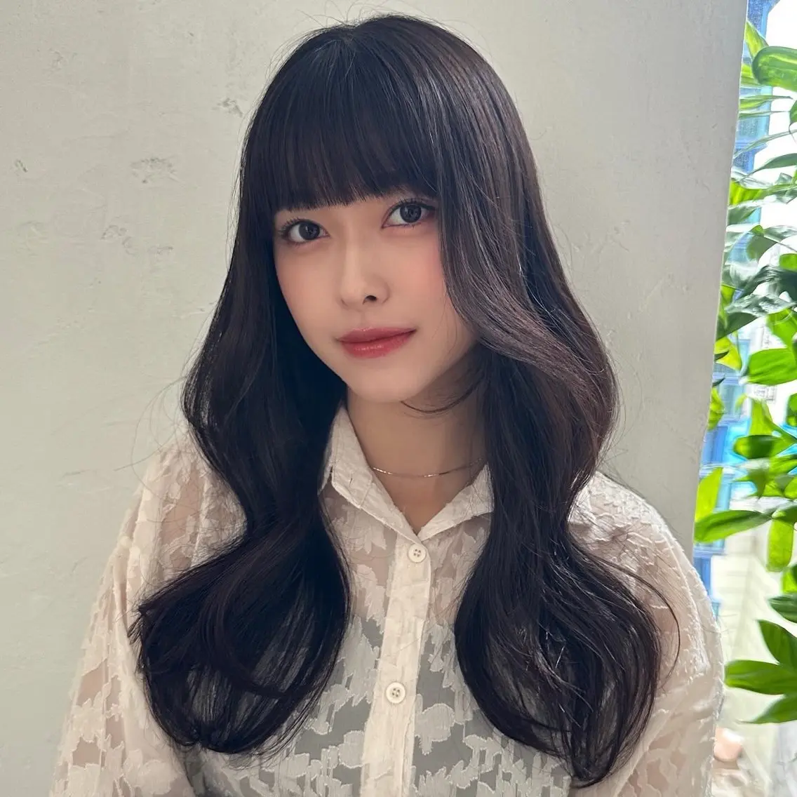 ロング カラー 丸山 心 / 艶カラーのヘアスタイル