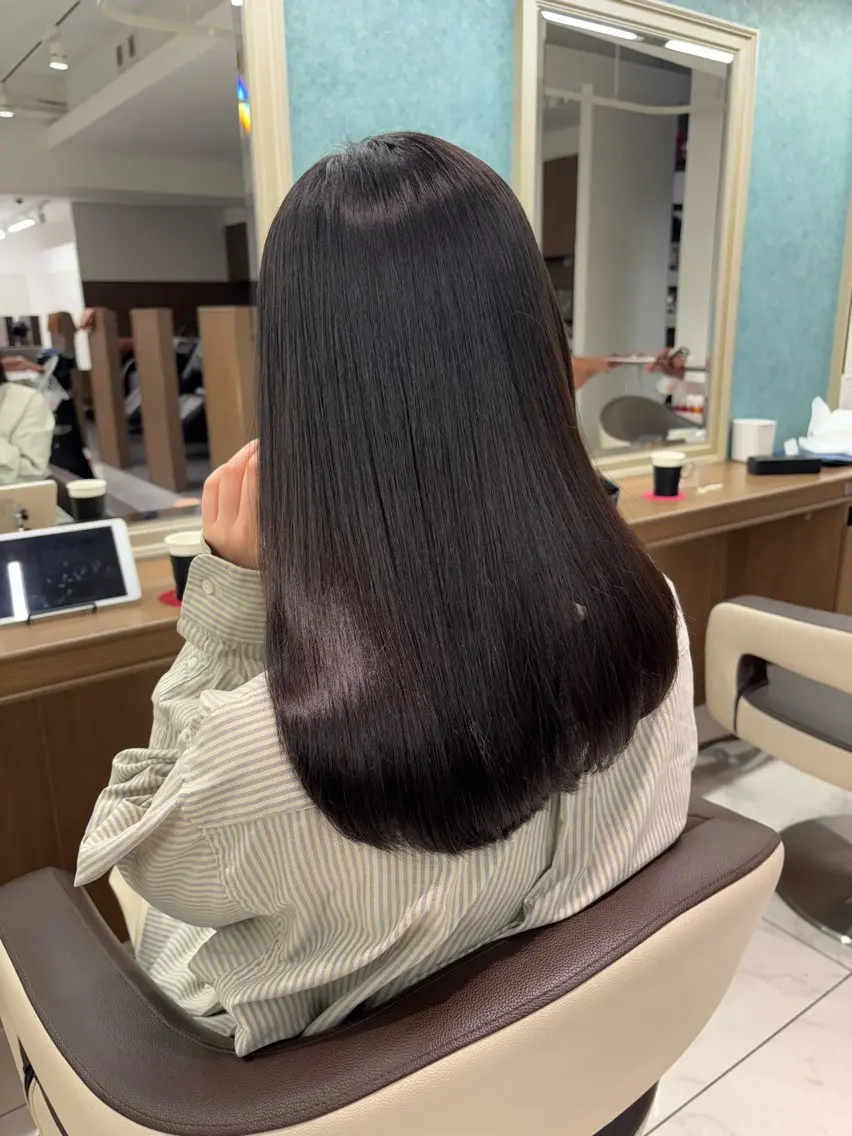 カラー 髪質改善 ヘアカラー トリートメント 西山梨々【5/1〜 復帰致します🌼】のヘアスタイル