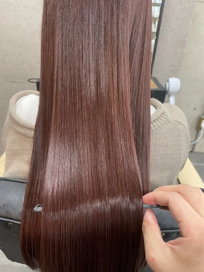 🧸💜イルミナカラー➕トリートメント🧃🫧の写真