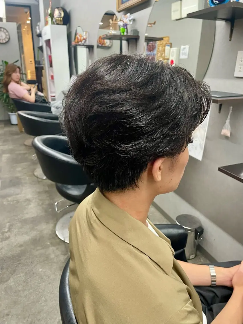 パーマ メンズ 🌻ミラクル美容師 🌻✨クッポ✨のヘアスタイル