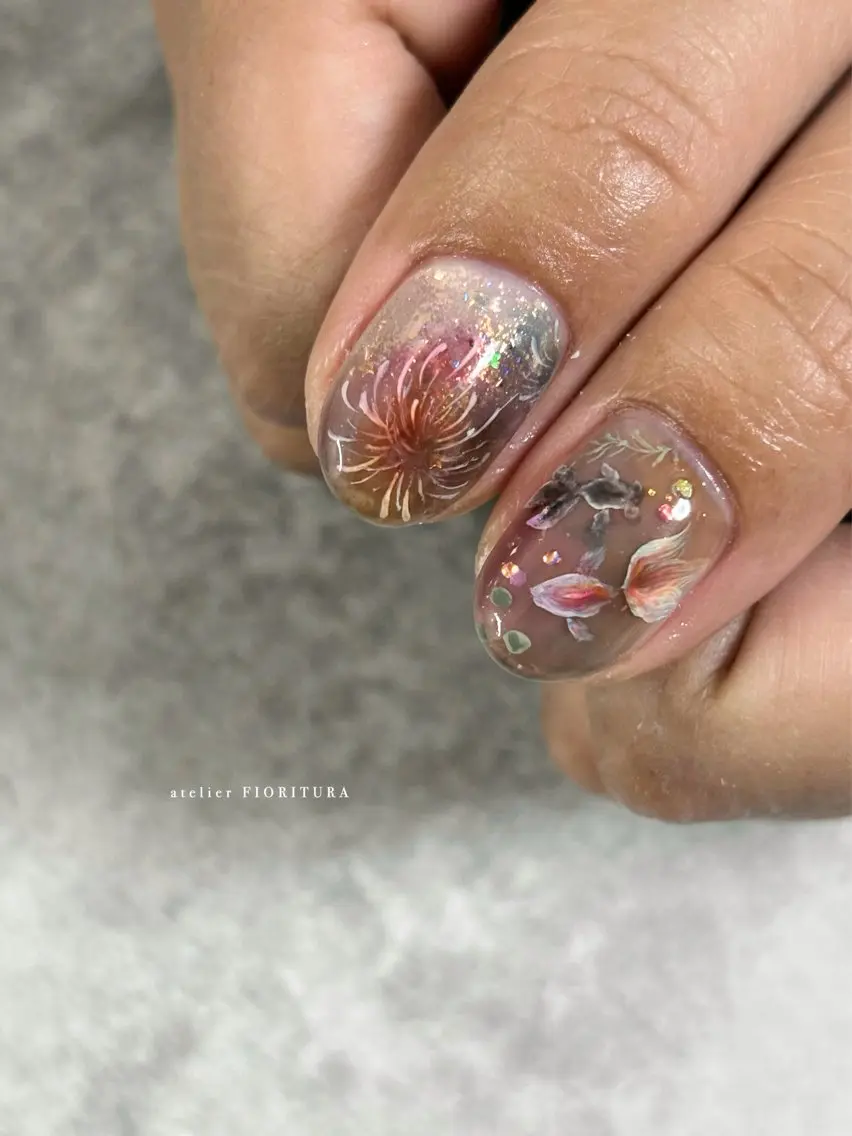 ネイル ハンドネイル FIORITURA Maikoのネイルデザイン