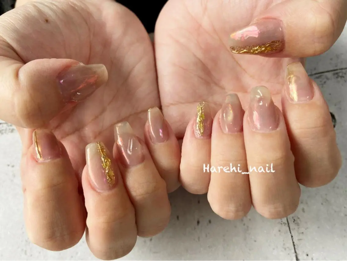 ネイル ハンドネイル Harehi_ nailのネイルデザイン