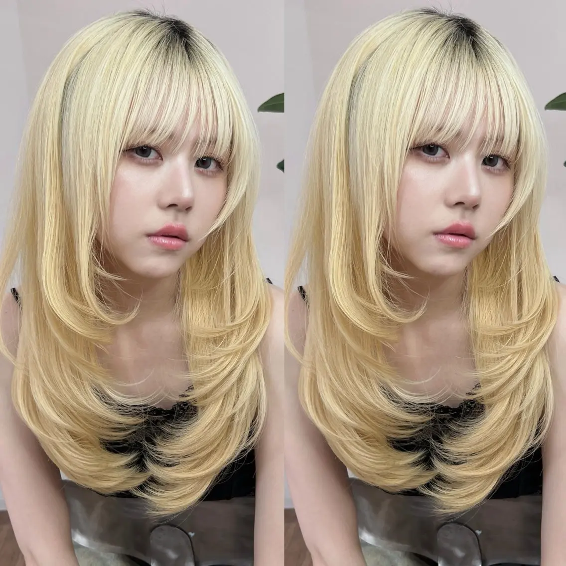 ロング カラー パーマ ヘアアレンジ メンズ ダブルカラー 顔周りカット 髪質改善 レイヤーカット トリートメント カット ヘアカラー トリートメント 💎髪質改善特化💎 RUITOのヘアスタイル