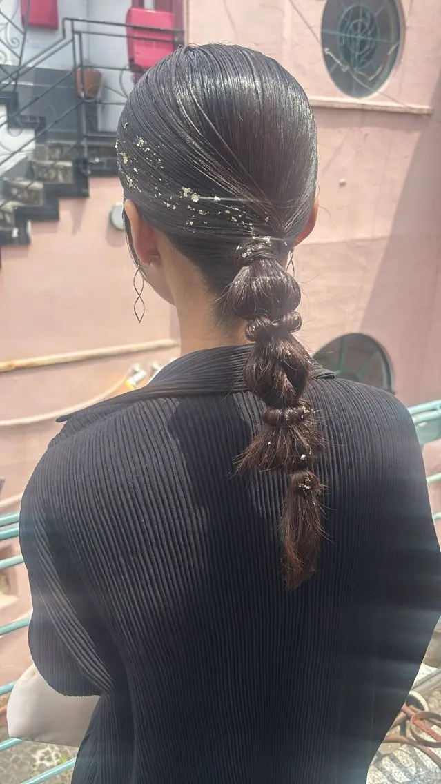 ヘアアレンジ 軍司 美夏のヘアスタイル