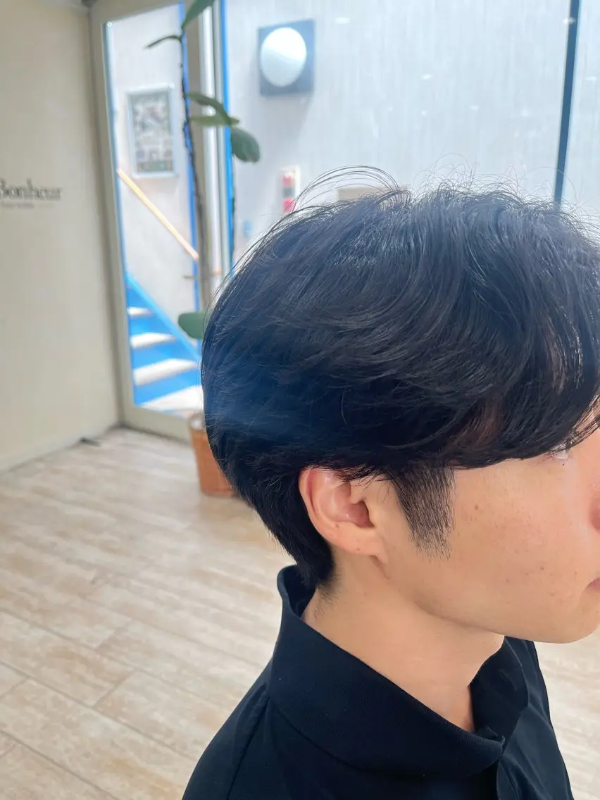 パーマ メンズ メンズパーマ カット パーマ 美髪縮毛矯正/ 極髪質改善/ヨウスケのヘアスタイル