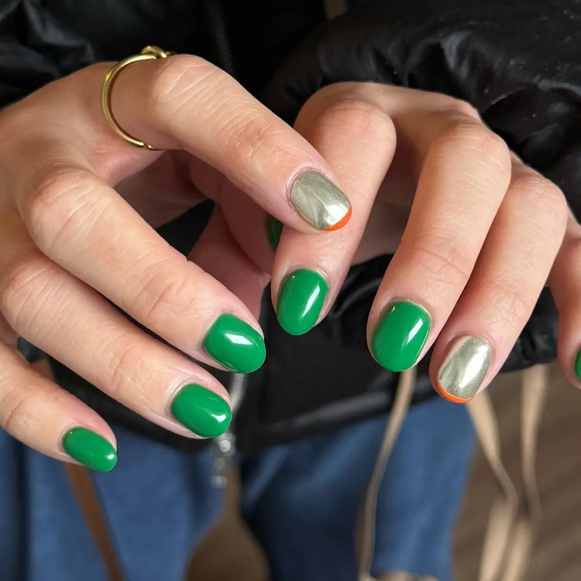 ネイル フレンチネイル ミラーネイル ハンドネイル AZ Nail aoiのネイルデザイン