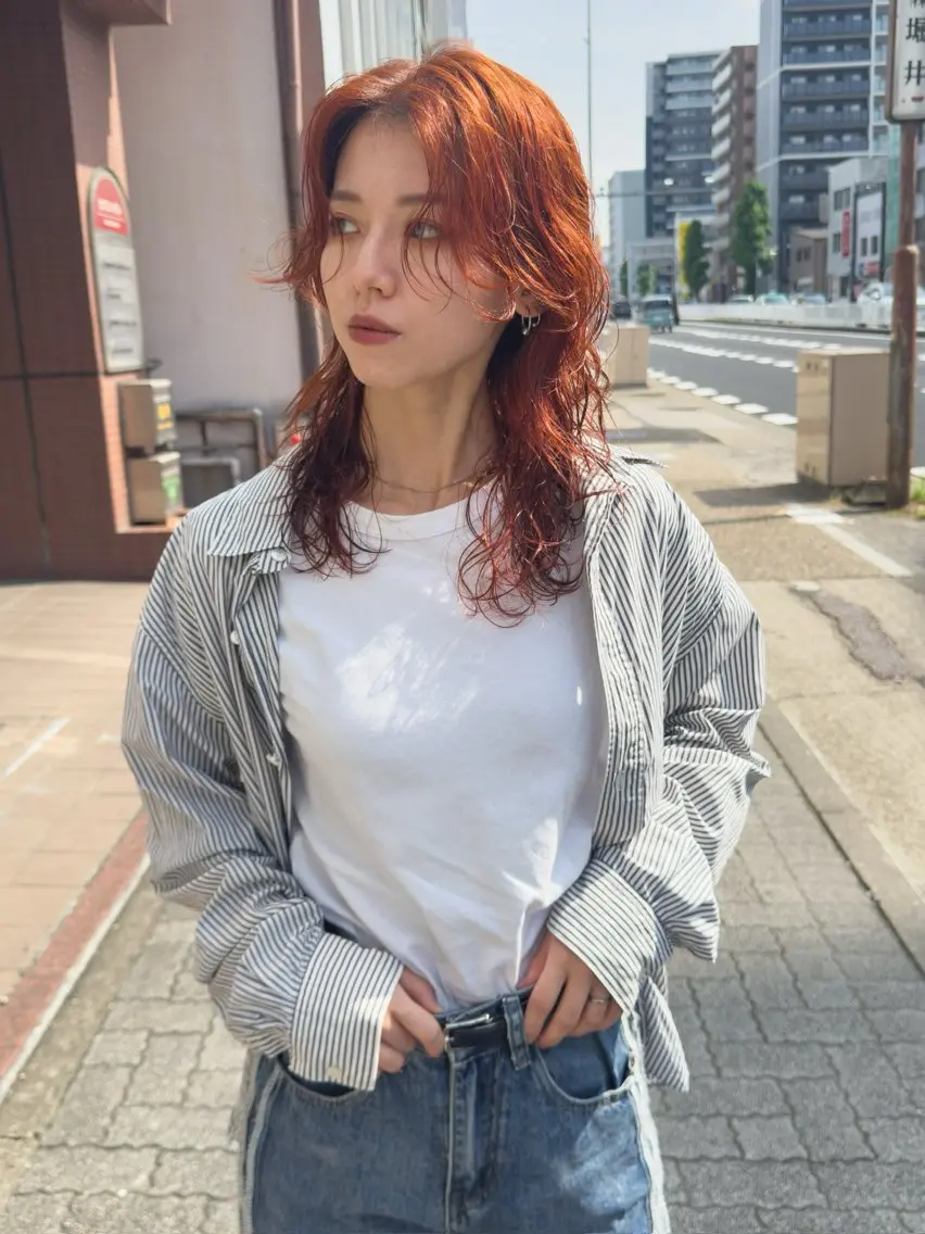 ミディアム 米澤 俊輔のヘアスタイル