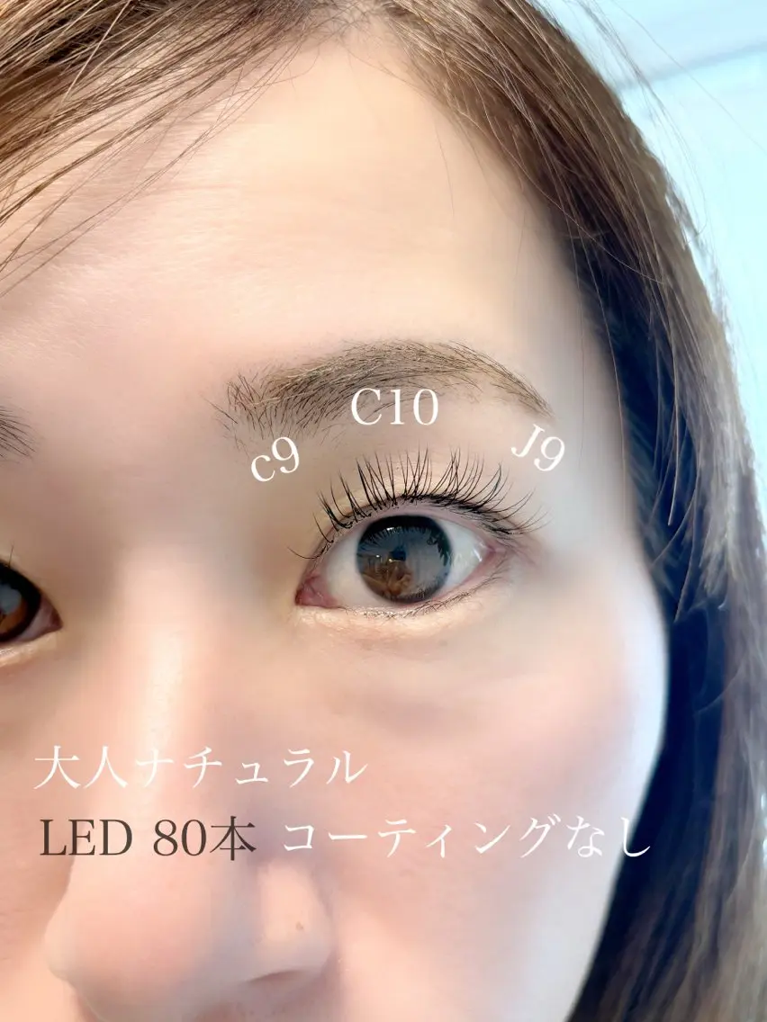 マツエク・マツパ ナチュラル マツエク LEDエクステ専門 淀川区Doorsのマツエク・マツパデザイン