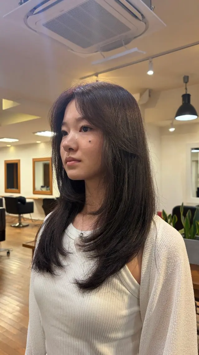 カラー e's中目黒 /Ayaka💞のヘアスタイル