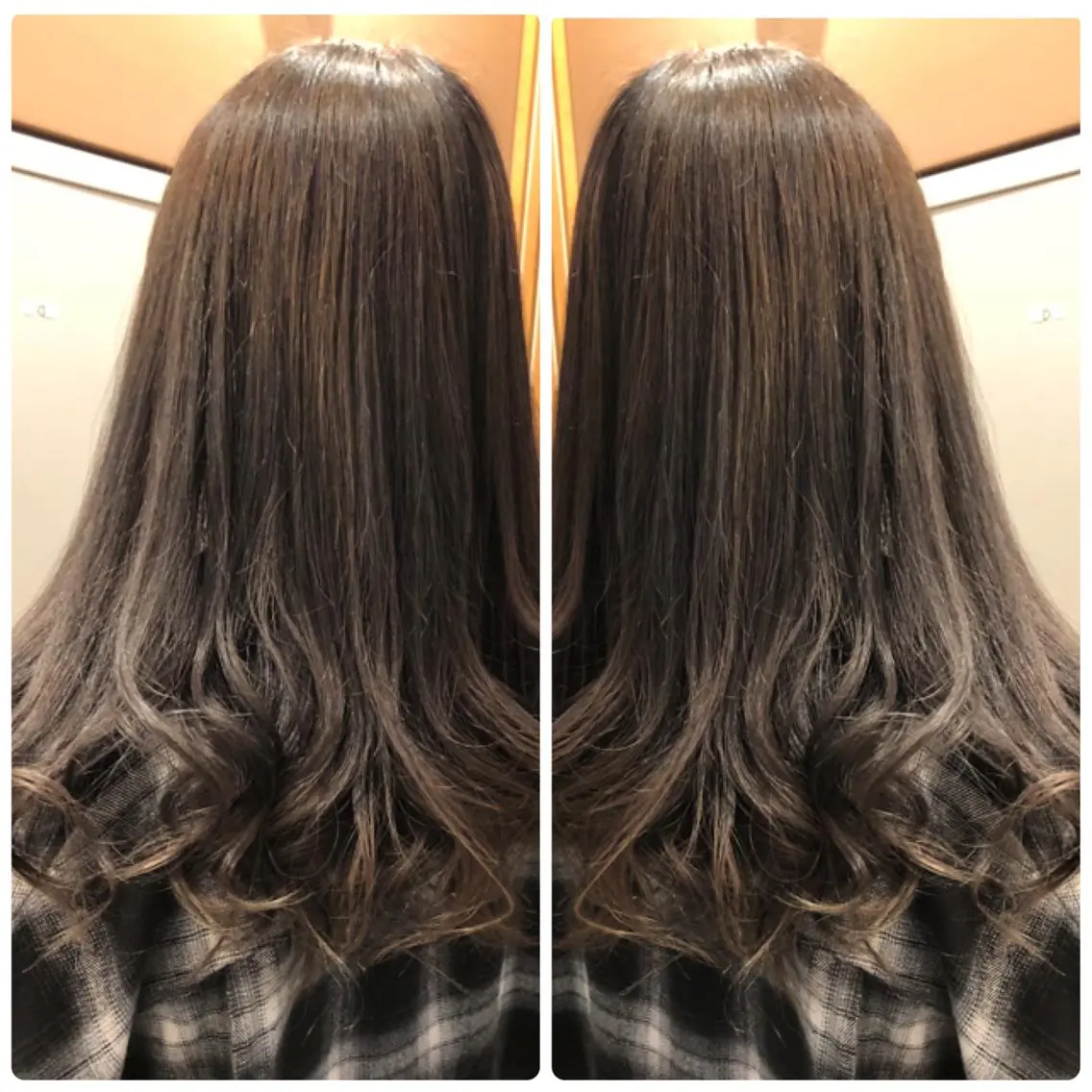 セミロング カラー アッシュ ヘアカラー トリートメント 小山内 龍一郎 店長のヘアスタイル