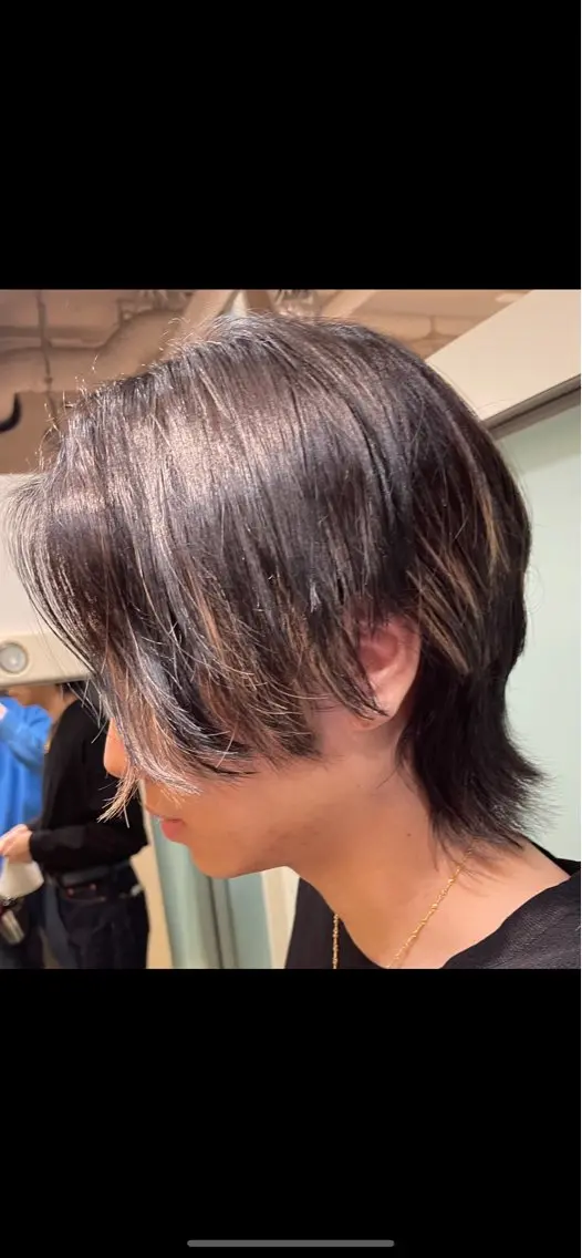 メンズ マッシュ カット ヘアセット WELLY TO KYOメンズカットのヘアスタイル