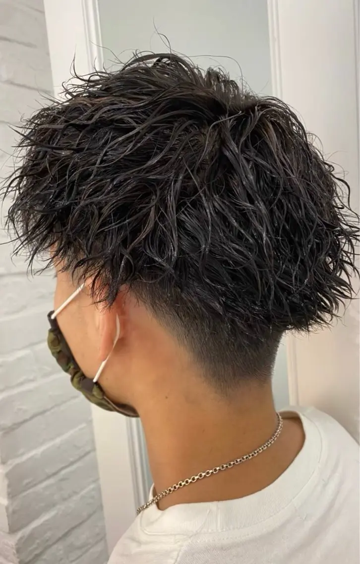 パーマ メンズ メンズパーマ ツイストスパイラルパーマ スパイラルパーマ パーマ 榊原 純佑のヘアスタイル