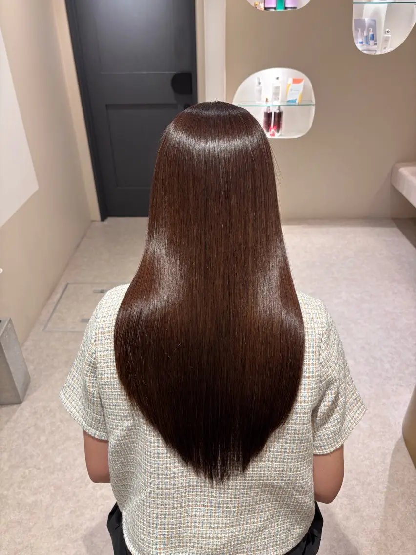 ロング 篠崎 加奈のヘアスタイル