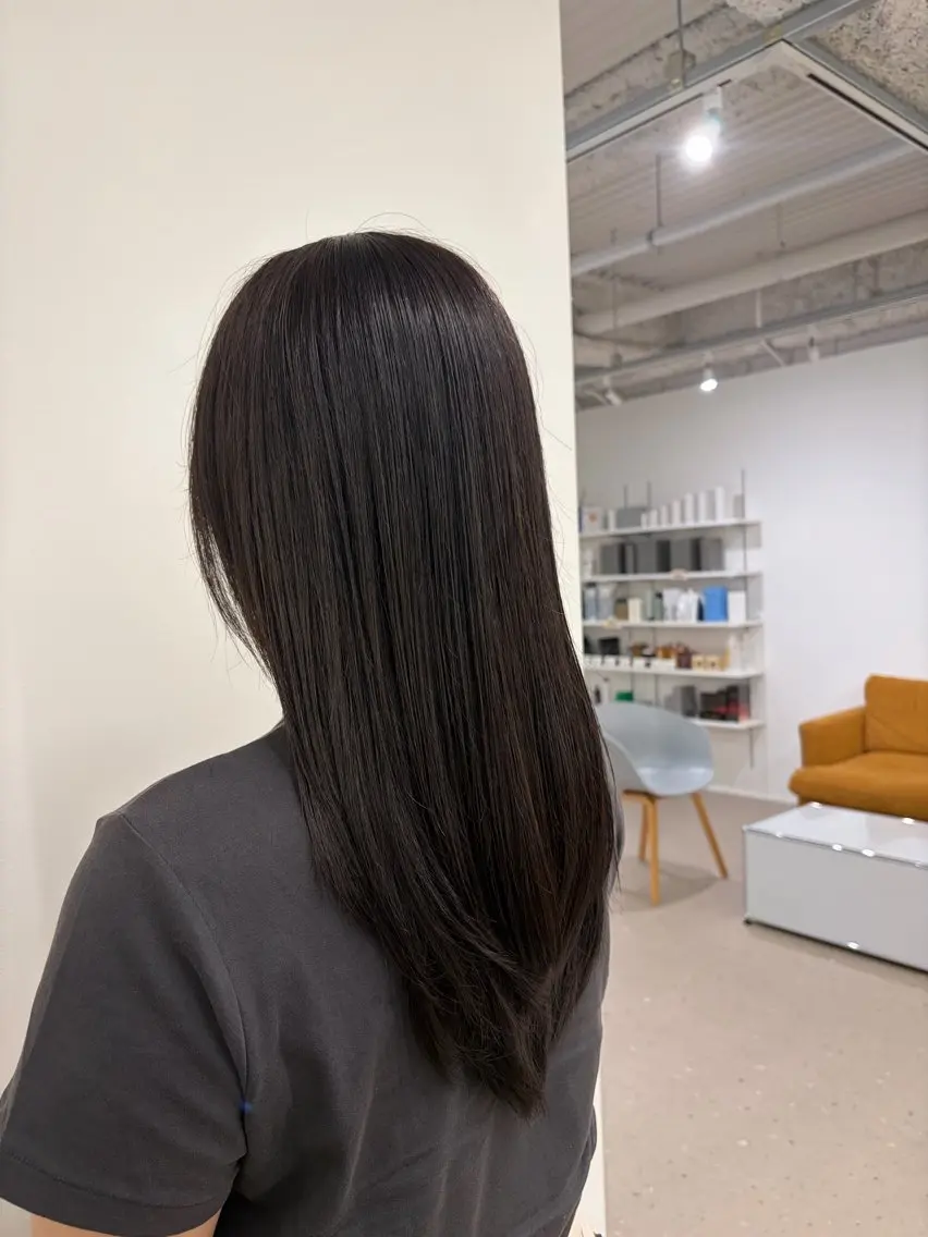 カラー ヘアカラー 松本 ゆらのヘアスタイル