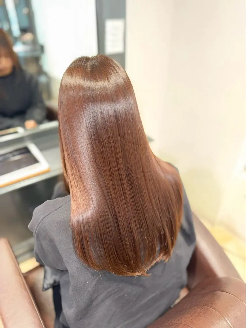 ロング カラー 藤田 准のヘアスタイル