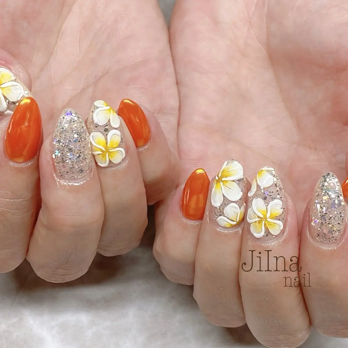 ネイル 持ち込み JiIna nailのネイルデザイン