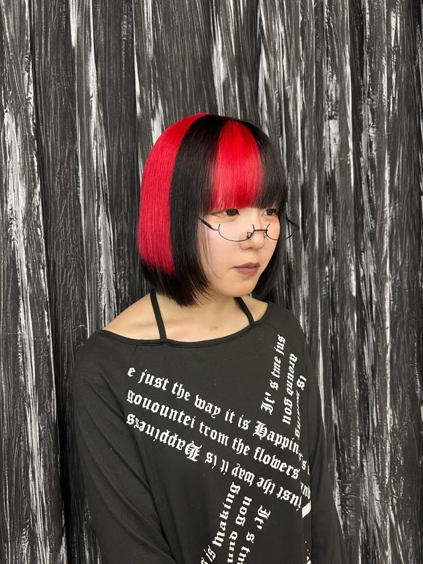 ミディアム 🎀ブリーチカラー 🎀なつのヘアスタイル