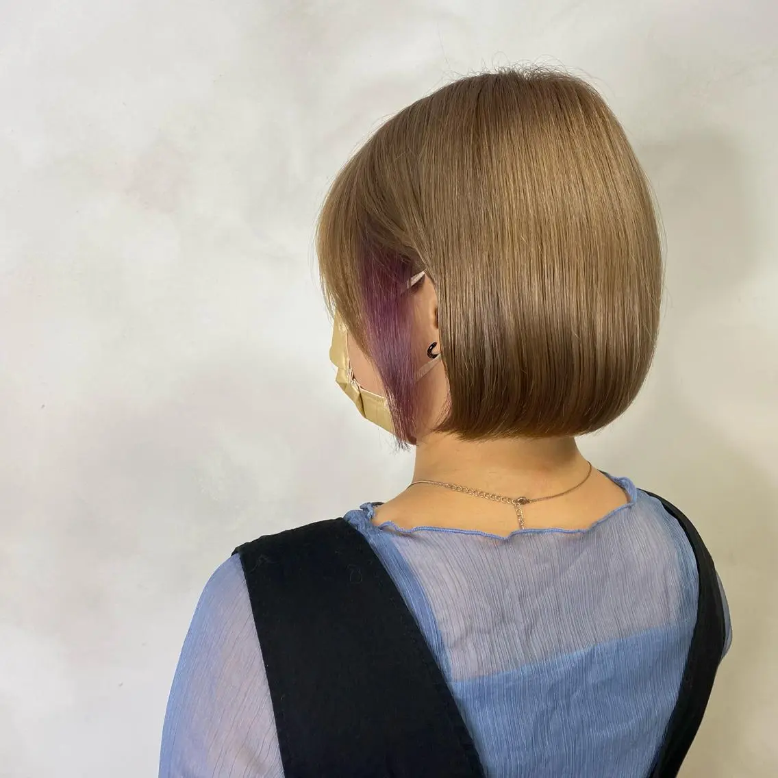 ショート カラー アッシュ バレイヤージュ ミストバング ブリーチ  フェイスフレーミング カット ヘアカラー トリートメント 綺麗な髪質にしたい方 限定🌈清水　祥のヘアスタイル