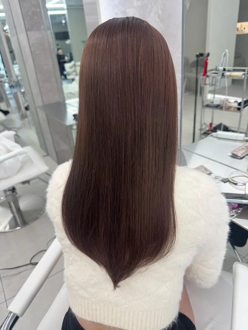 セミロング カラー カット ヘアカラー トリートメント 栄美容師/kiti /ボブ/ケントのヘアスタイル