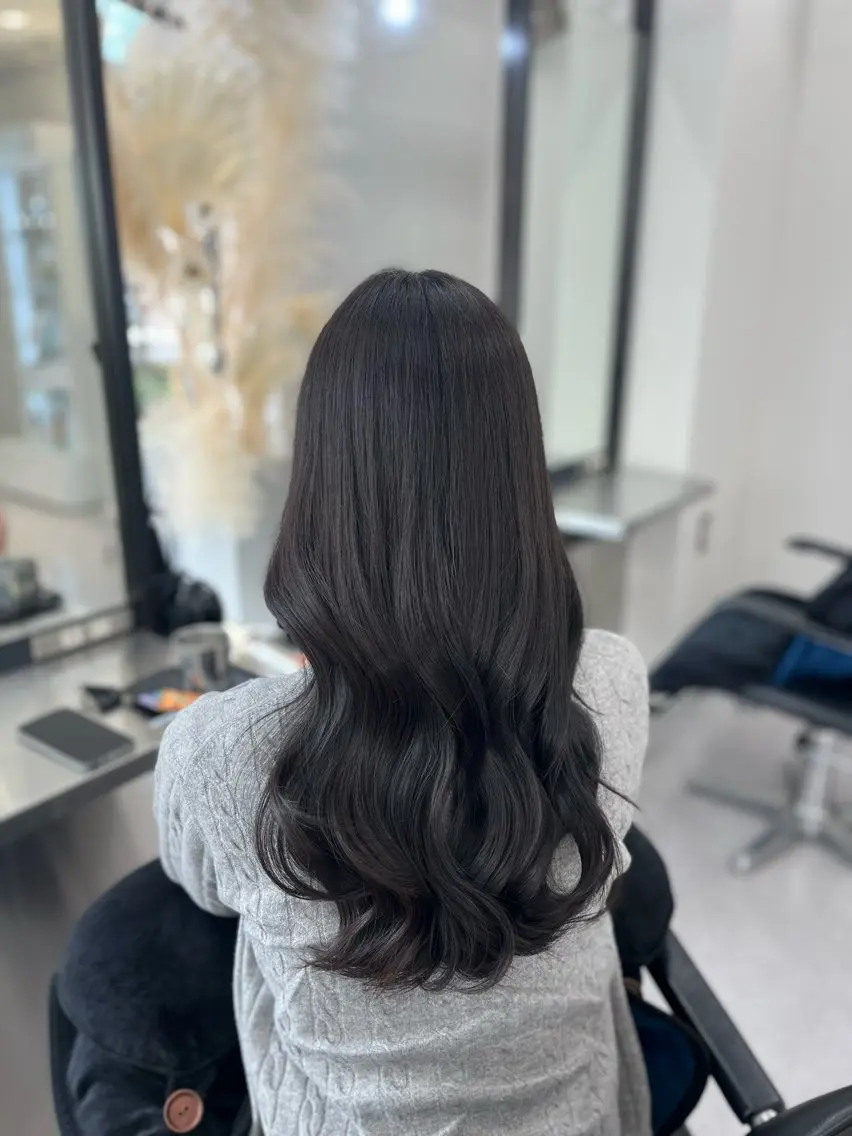 【minimo限定クーポン】ダメージレス艶カラー🥣➕カット✂️➕Aujua treatment✩.*˚の写真