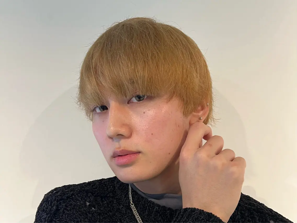ショート カラー メンズ Mizuki Yajimaのヘアスタイル