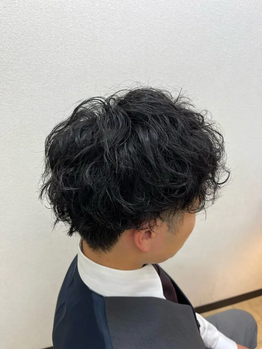 メンズ メンズパーマ こぐれ みあんのヘアスタイル