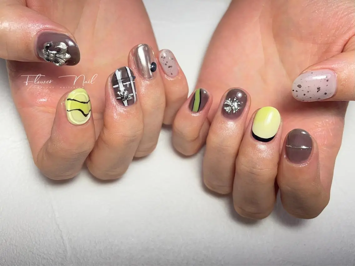ネイル Flower nailのネイルデザイン