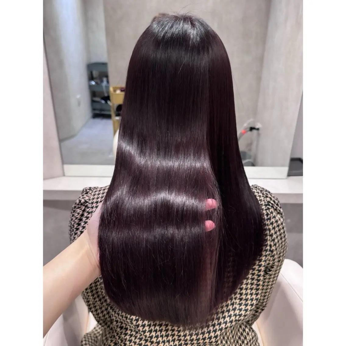 ロング カラー ブリーチ ヘアカラー トリートメント miyu /トレンド カラー×艶髪のヘアスタイル