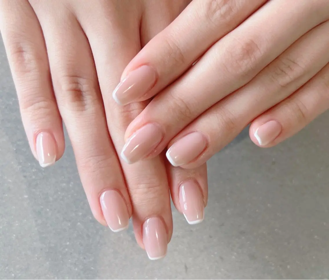ネイル フレンチネイル ワンカラーネイル ハンドネイル nail salon Cherimのネイルデザイン