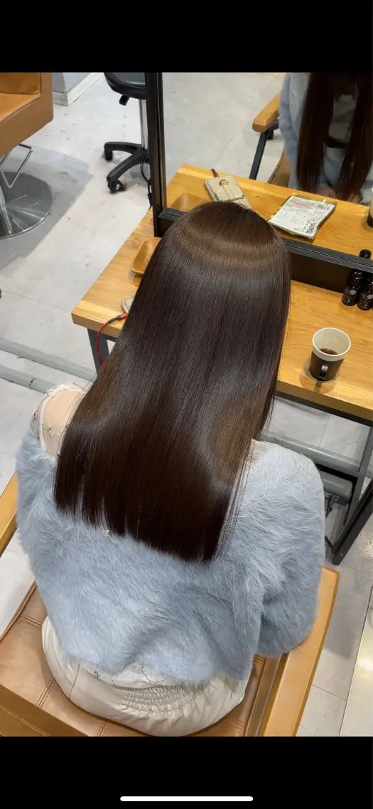 ロング カラー トリートメント 野村颯汰 カットモデル募集中のヘアスタイル