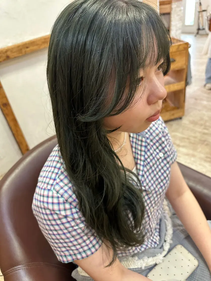 ロング カット トリートメント 木村 彩花のヘアスタイル
