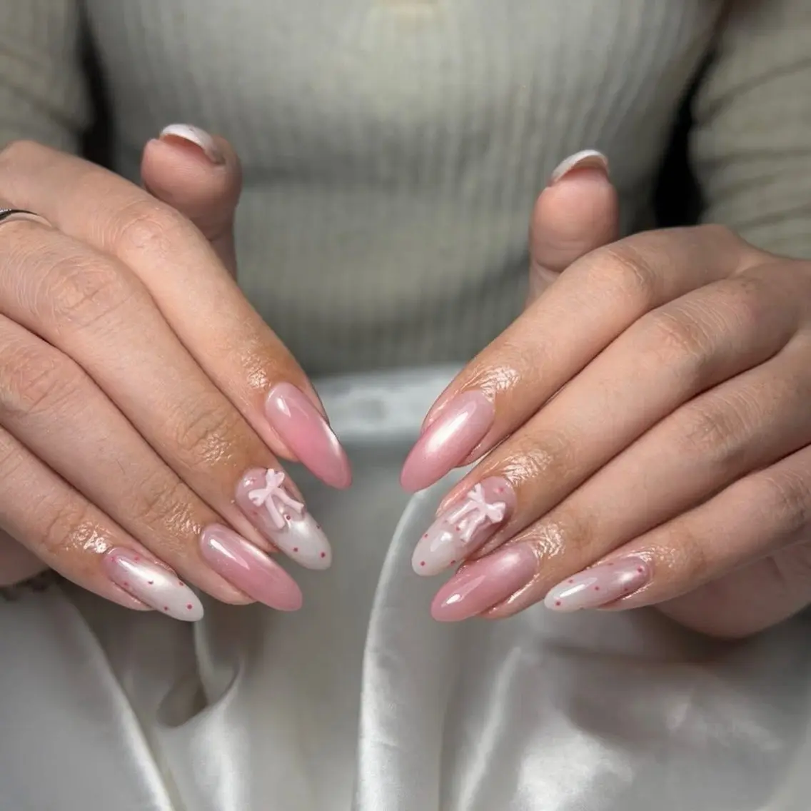 ネイル チークネイル フットネイル フレンチネイル グラデーション 韓国ネイル YUKI NAILのネイルデザイン