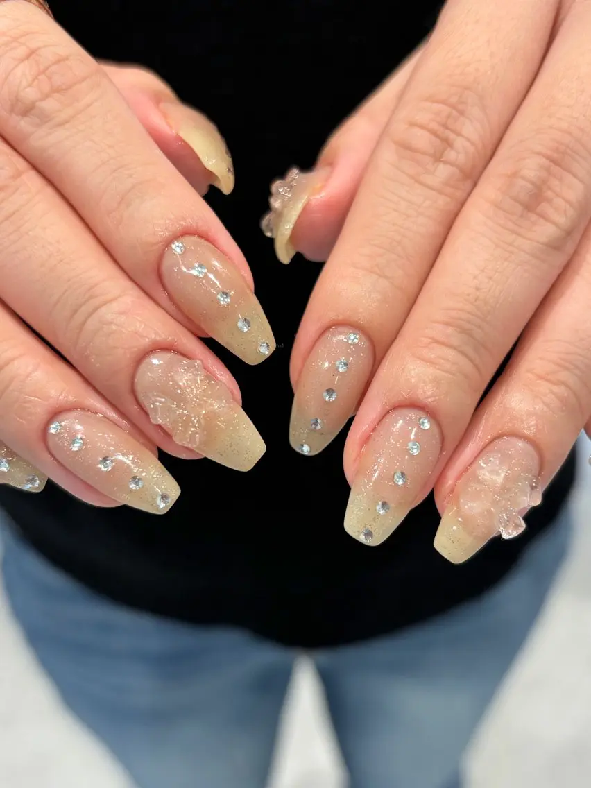 ネイル ハンドネイル 【うるちゅるnail 】🩰maiのネイルデザイン