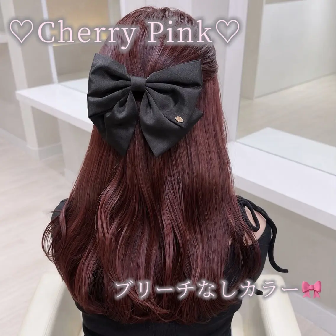 セミロング ヘアカラー トリートメント 顔周りカット/ブリー チなしカラー♡こいみのヘアスタイル