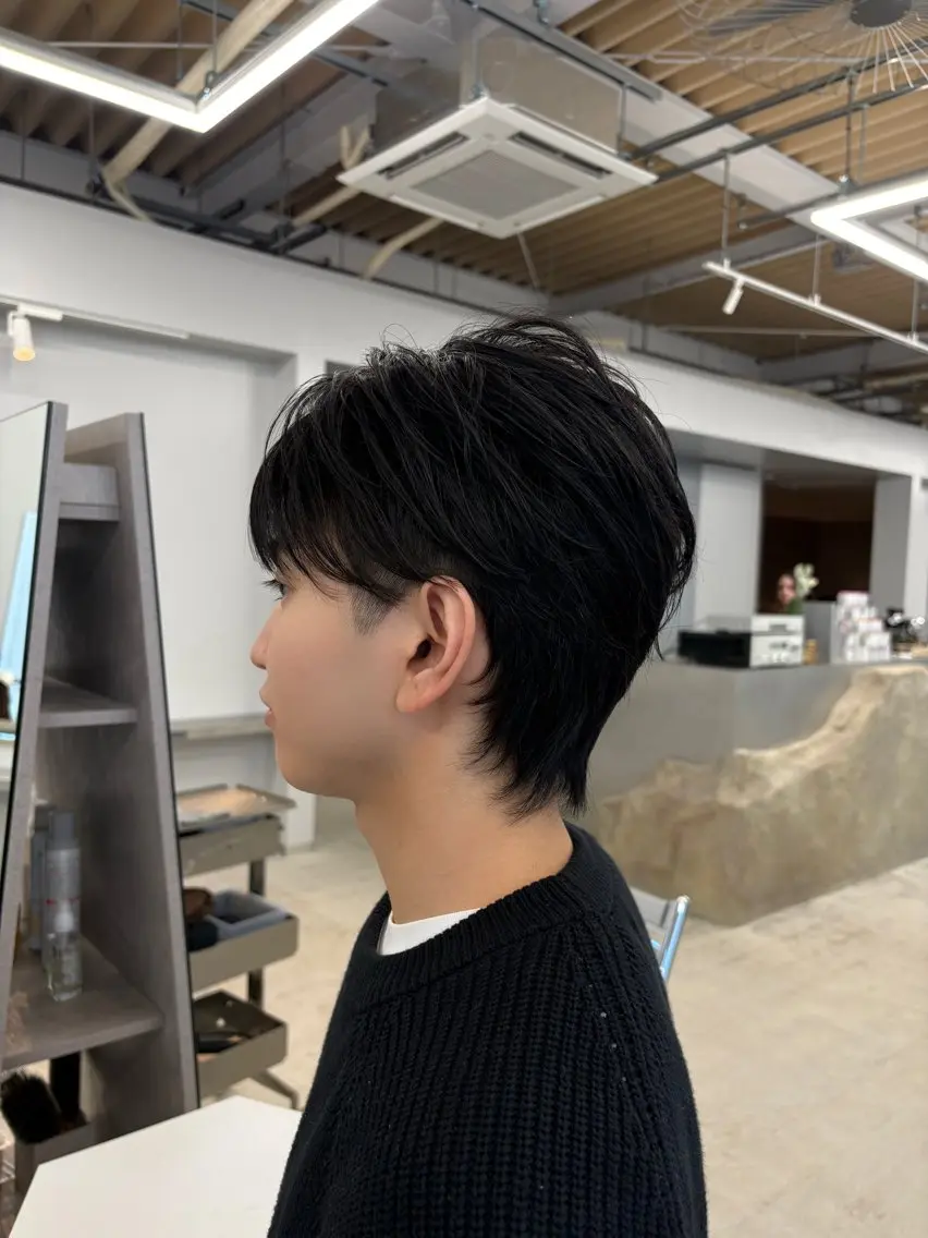 メンズカット(シャンプー、トリートメント、ブロー付)の写真