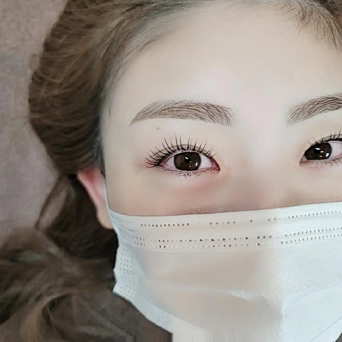 美眉WAX、毛量調節、鎮静パック、描き方レッスン付きの写真