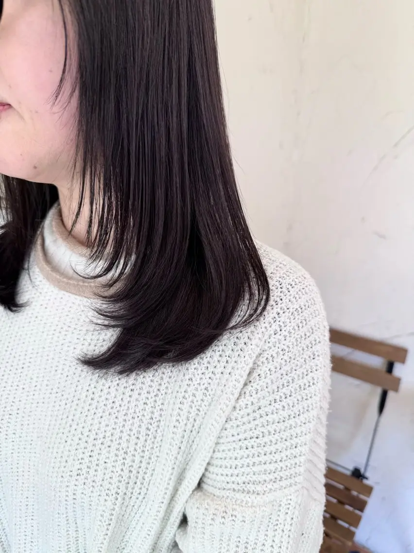セミロング カラー レイヤーカット カット ヘアカラー メンズ特化/パーマ指 名No.1/百瀬太郎のヘアスタイル