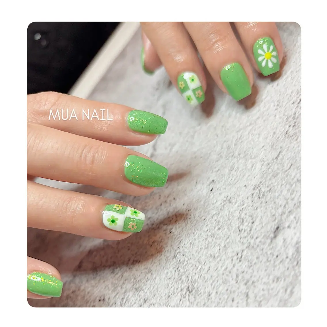 ネイル フラワーネイル ハンドネイル mua nail mikiのネイルデザイン