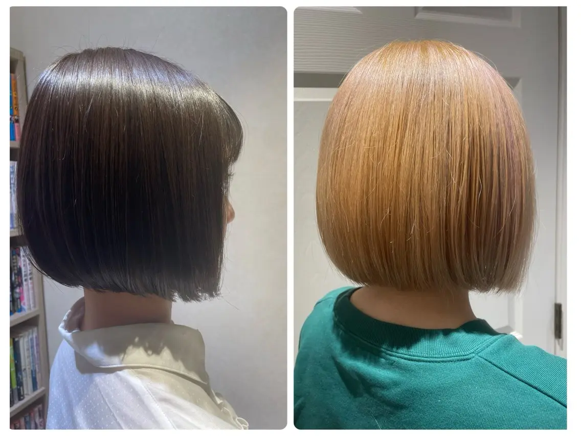 ショート カット ヘアカラー 柳井 準平のヘアスタイル
