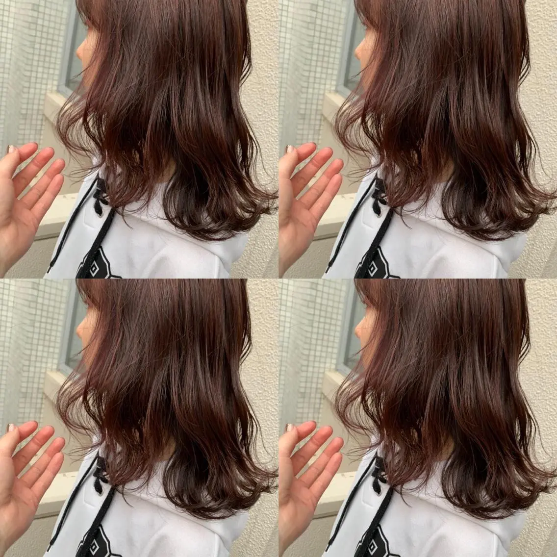 ロング カラー パーマ 艶髪・酸性ストレート フリツのヘアスタイル