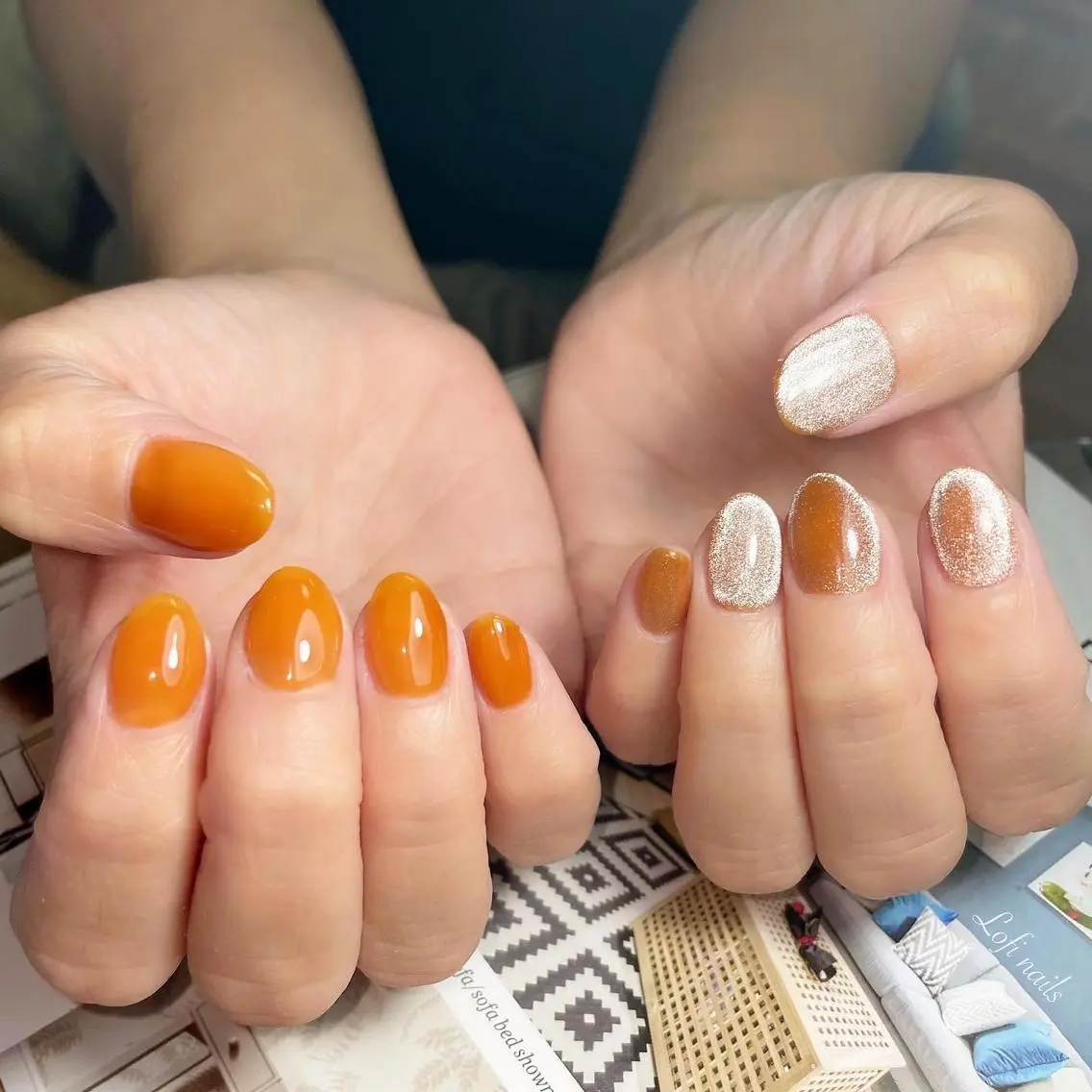 ネイル マグネットネイル Lofinails ちひろのネイルデザイン