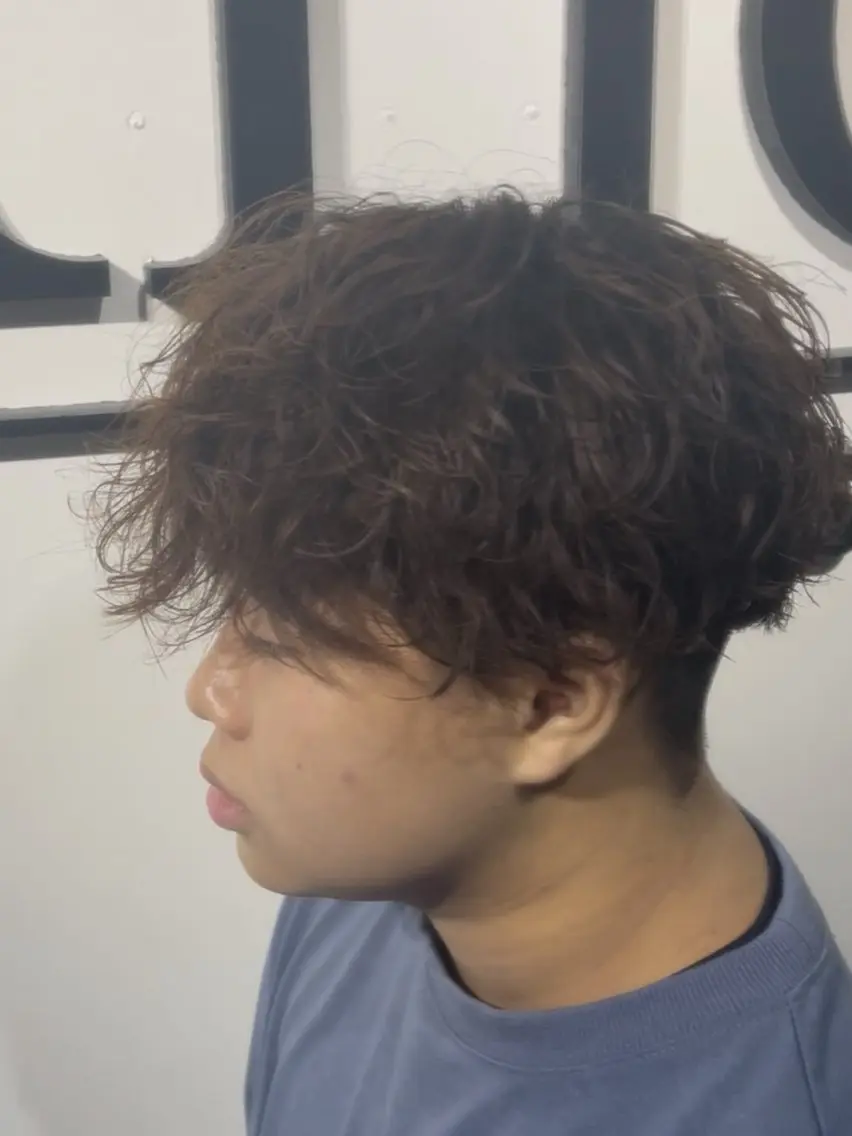 ショート カット パーマ 石田 大成のヘアスタイル